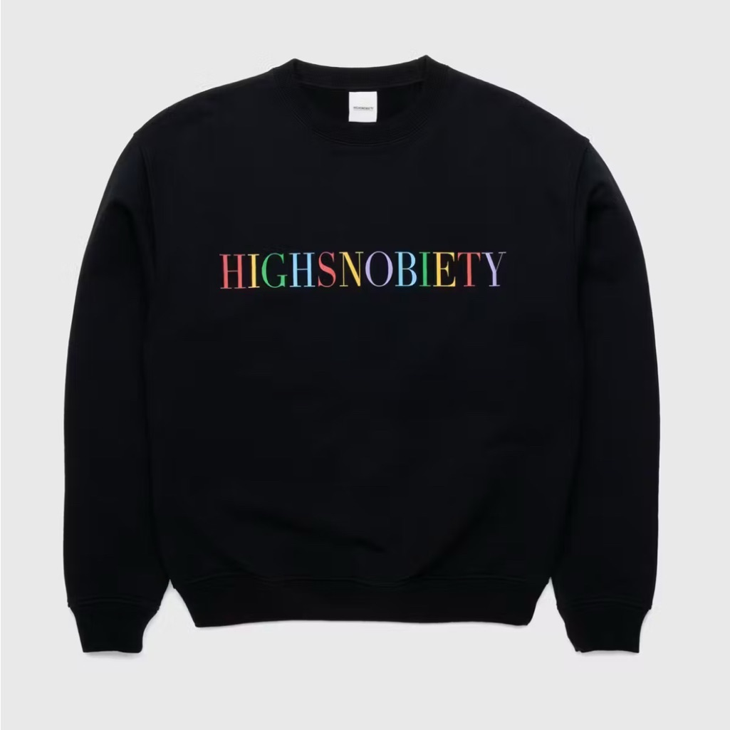 Black Crewneck Sweater For Men